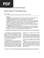 Basic Head CT For Intensivists: Radiology For The Non-Radiologist