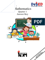 Math 10 Q1 Answer Key