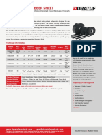 Skirt Board Rubber Sheet: Abrasion & Impact Resistant - Fire & Chemical Resistant - Good Mechanical Strength