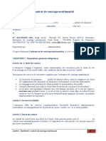 Contrat Courtage Matrimonial