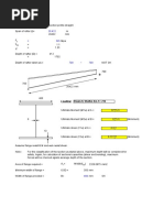 Design of Rafter by LSD: Loading: Beam-9, Shelter-B, L/C: 214