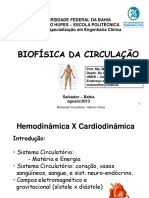 Aula Biofísica Cardio-Circulatória UNEB