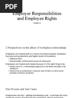 Business Ethics On Employer Responsibilities and Employee Rights