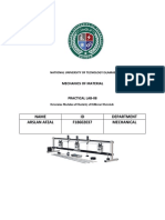 Name ID Department Arslan Afzal F18602037 Mechanical: Mechanics of Material