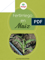 Fertirriego en Maiz