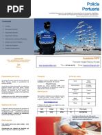 Dossier Informativo - Policia Portuaria