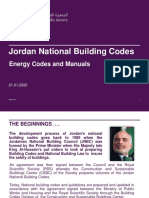 Jordan National Building Codes: Energy Codes and Manuals