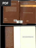 HUSSERL, E. Idéias para Uma Fenomenologia Pura e para Uma Filosofia Fenomenológica