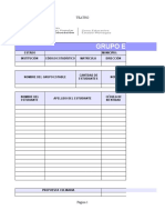 Planilla de Grupos de Planificacion y Creacion