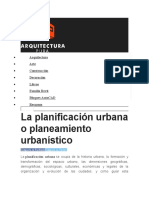 4-La Planificacion Urbana.