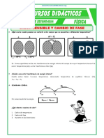 Calor Sensible y Cambio de Fase para Quinto Grado de Secundaria