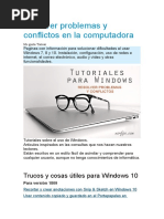 Resolver Problemas y Conflictos en La Computadora