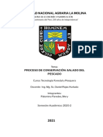 Informe 2 Salado de Pescado - Tecpesque