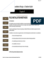 Pile Foundation Design Chapter 8a