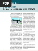 Proyecto en San Juan de Ladrillos Suelo Cemento