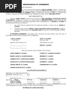 CONTRACT OF LOAN - Lagon Family