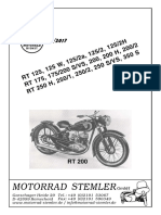 Motorrad Stemler: 125/2, 125/2H 200, 200 H, 200/2 S/VS, 350 S