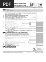 Additional Child Tax Credit: Schedule 8812