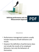 Chapter 4 ( - Performance - Management - & - Chosing - Measurement - Approach)