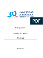 Trabajo Grupal Módulo 2 Gestión de Calidad