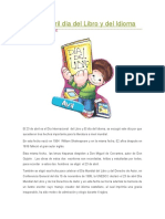 23 de Abril Día Del Libro y Del Idioma