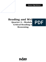 RWS Q3M5 Critical Reading As ReasoningTO SEND