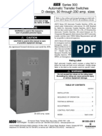 ASCO 300 Series Auto Transfer Switch