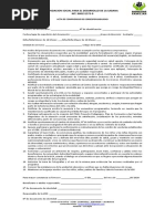 Acta de Compromiso de Corresponsabilidad