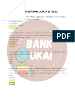 Free To Bank Ukai 27-28 Feb 2021