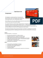 Datasheet - 750cfm Zone II Containerised Compressor