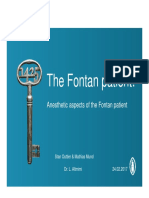 Anesthetic Aspects of The Fontan Patient