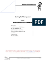 Building Self-Compassion - 07 - Self-Compassionate Living