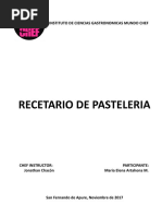 Recetario Pasteleria - 2