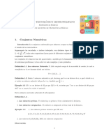 Matematicas Conjuntos Numéricos