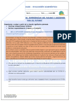 3° Ficha 2 Evaluacion Diagnostica