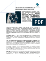 Nuevas Tendencias en Las Estructuras Organizacionales de Las Empresas