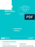 Entregas A Rendir Cuenta y Rendición de Gastos