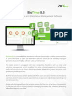 BioTime 8.5 Datasheet