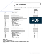 04 - Tds - Analyse de Pareto