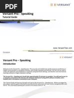 Tutorial Guide VPro Speaking Test