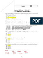 Second Grading Examination - Key Answers