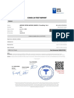 Covid-19 Test Report: Republic of South Sudan Ministry of Health