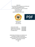 Kel 3 - Makalah M.5 Pengembangan Instrumen Tes Sebagai Alat Penilaian Hasil Belajar Berbasis Kelas