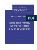 Estudos de Graduação - Graciliano Ramos, Guimarães Rosa e Clarice Lispector