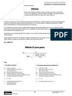 Selecao Valvulas Pelo CV (Parker)