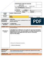 Actividad 8, LATERALIDAD CON BASTON