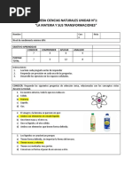 6° Prueba Unidad 1