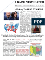 Biden & Harris Victory To GANG STALKING 6th Presidental Elect. ED, December 15, 2020 