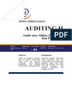 Modul 4 Audit Siklus Penjualan Dan Penagihan