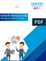 Tema 8 - Objeciones y Cierre de Ventas